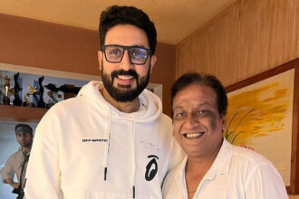 Bunty Rathore with Abhishek Bachchan
