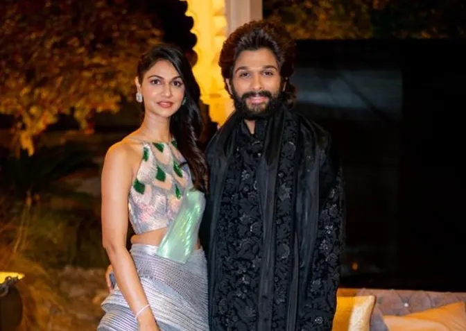 Allu Arjun Shields Wife