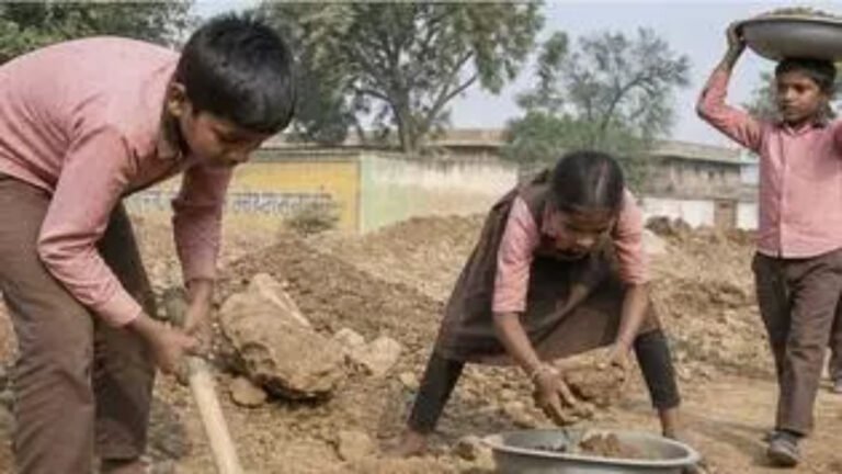 Viral Video Exposes Children Forced into Manual Labour