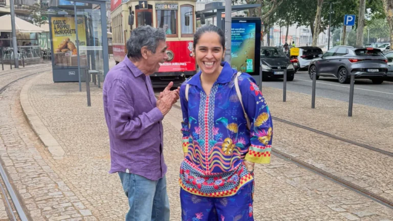 Saina Nehwal Sweet Father-Daughter Portugal Getaway